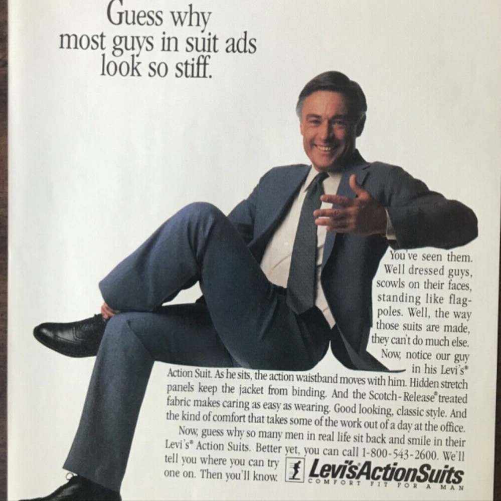 Men's Vintage Levi's 'Action Suit'